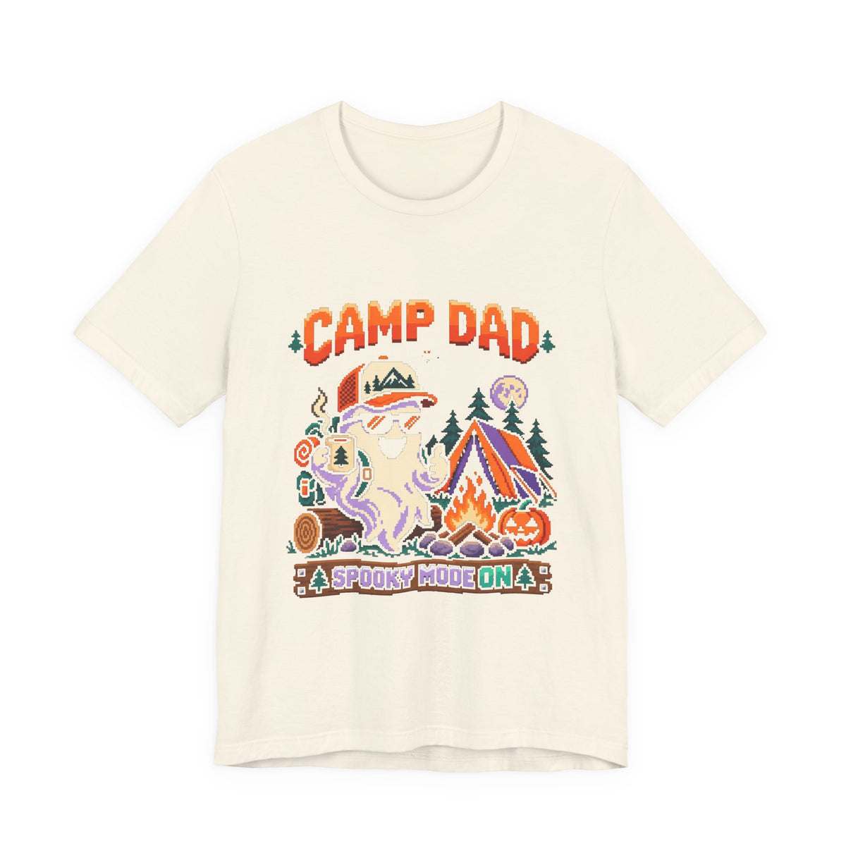 Camp Dad Spooky Mode On Tee
