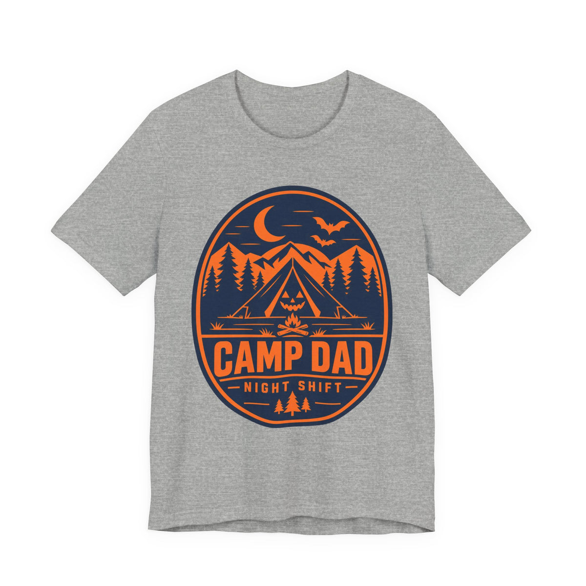 Camp Dad Night Shift Halloween Tee