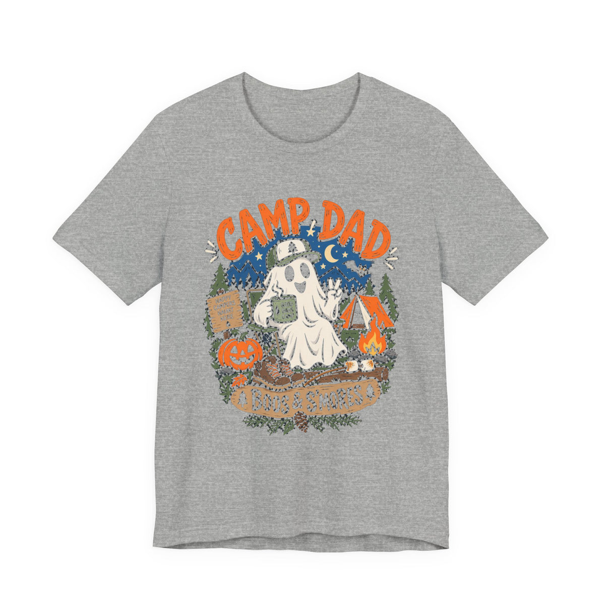 Camp Dad Boos & S'mores Tee