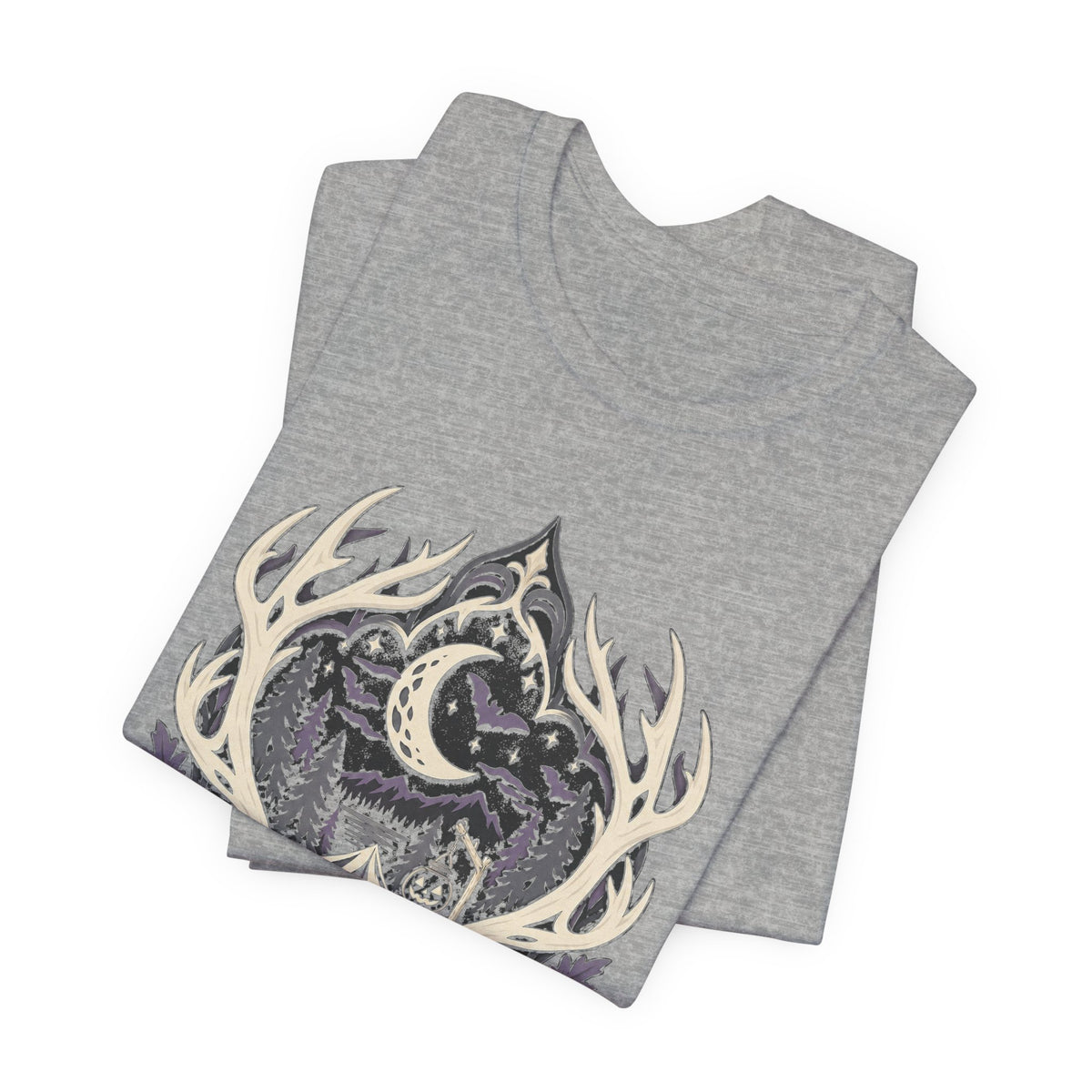 Camp Dad Under A Haunted Moon Tee