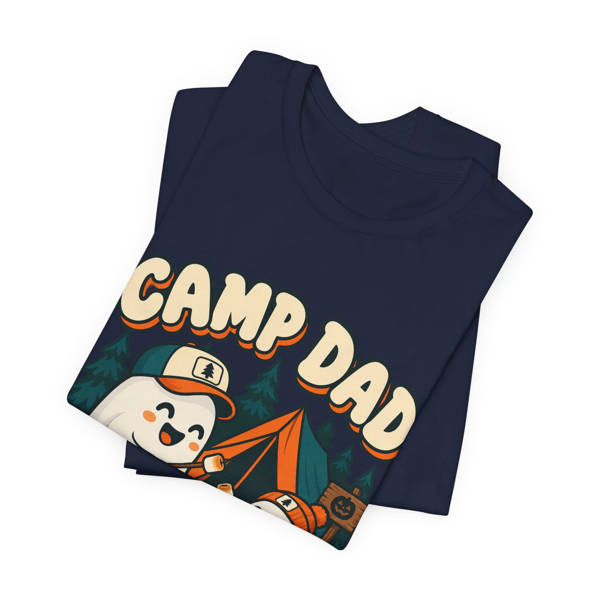 Camp Dad Boo Crew Halloween Tee