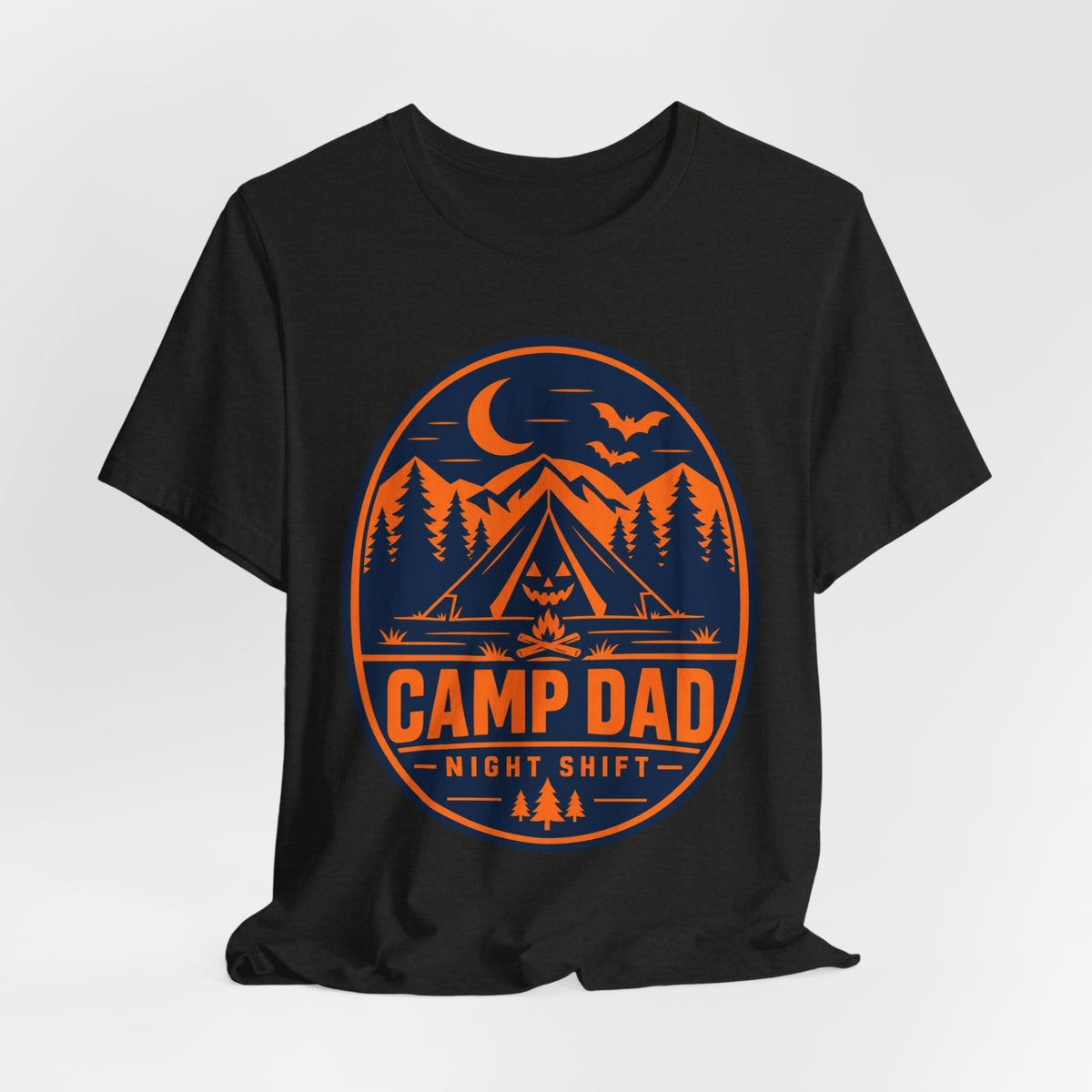 Camp Dad Night Shift Halloween Tee