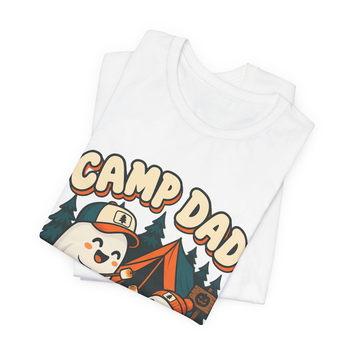 Camp Dad Boo Crew Halloween Tee