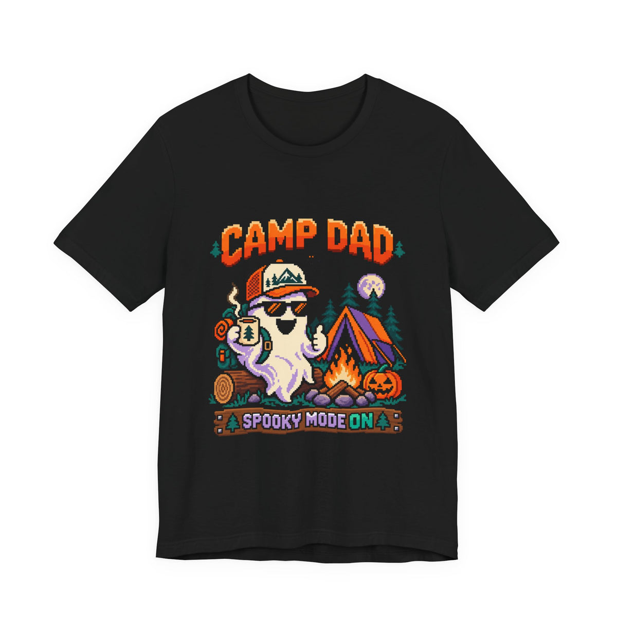 Camp Dad Spooky Mode On Tee