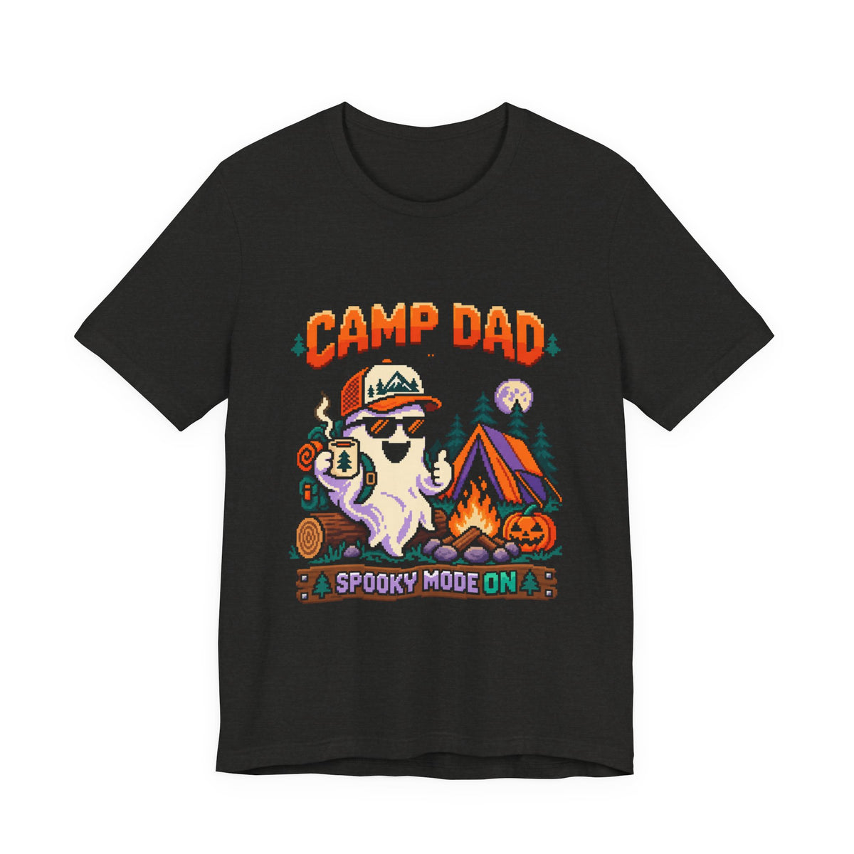 Camp Dad Spooky Mode On Tee