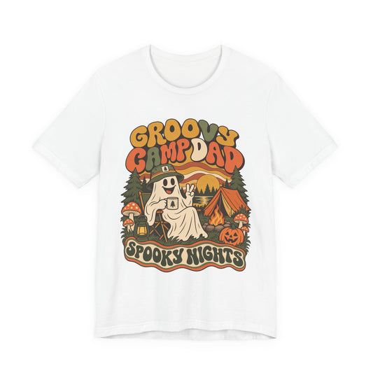 Groovy Camp Dad Spooky Nights Tee