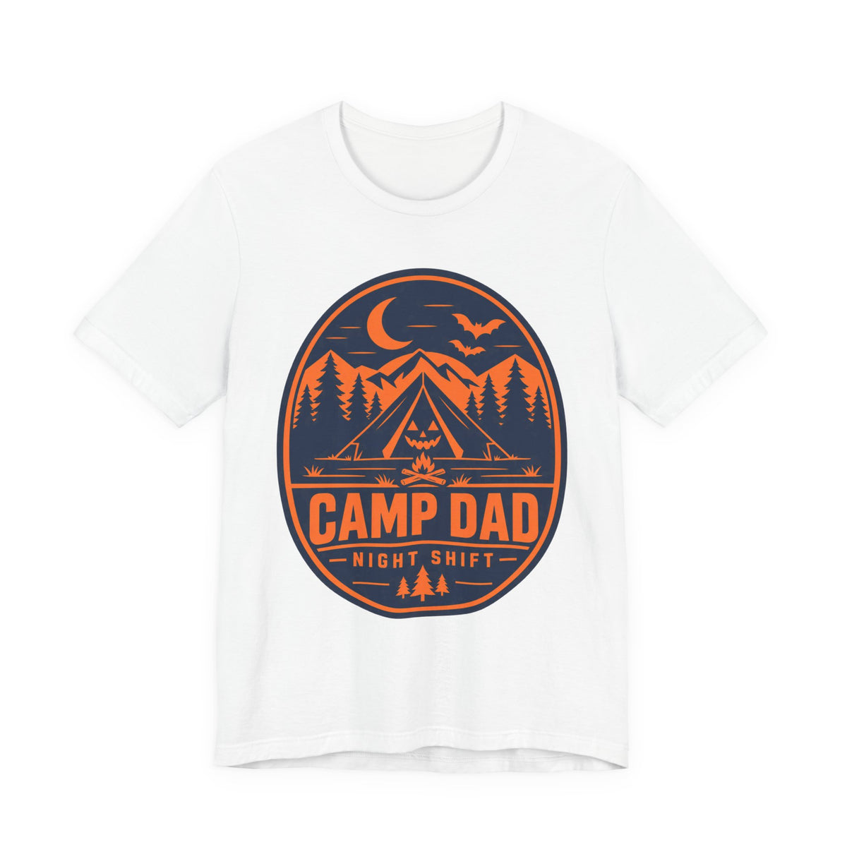 Camp Dad Night Shift Halloween Tee