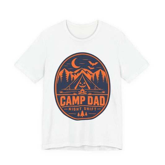 Camp Dad Night Shift Halloween Tee