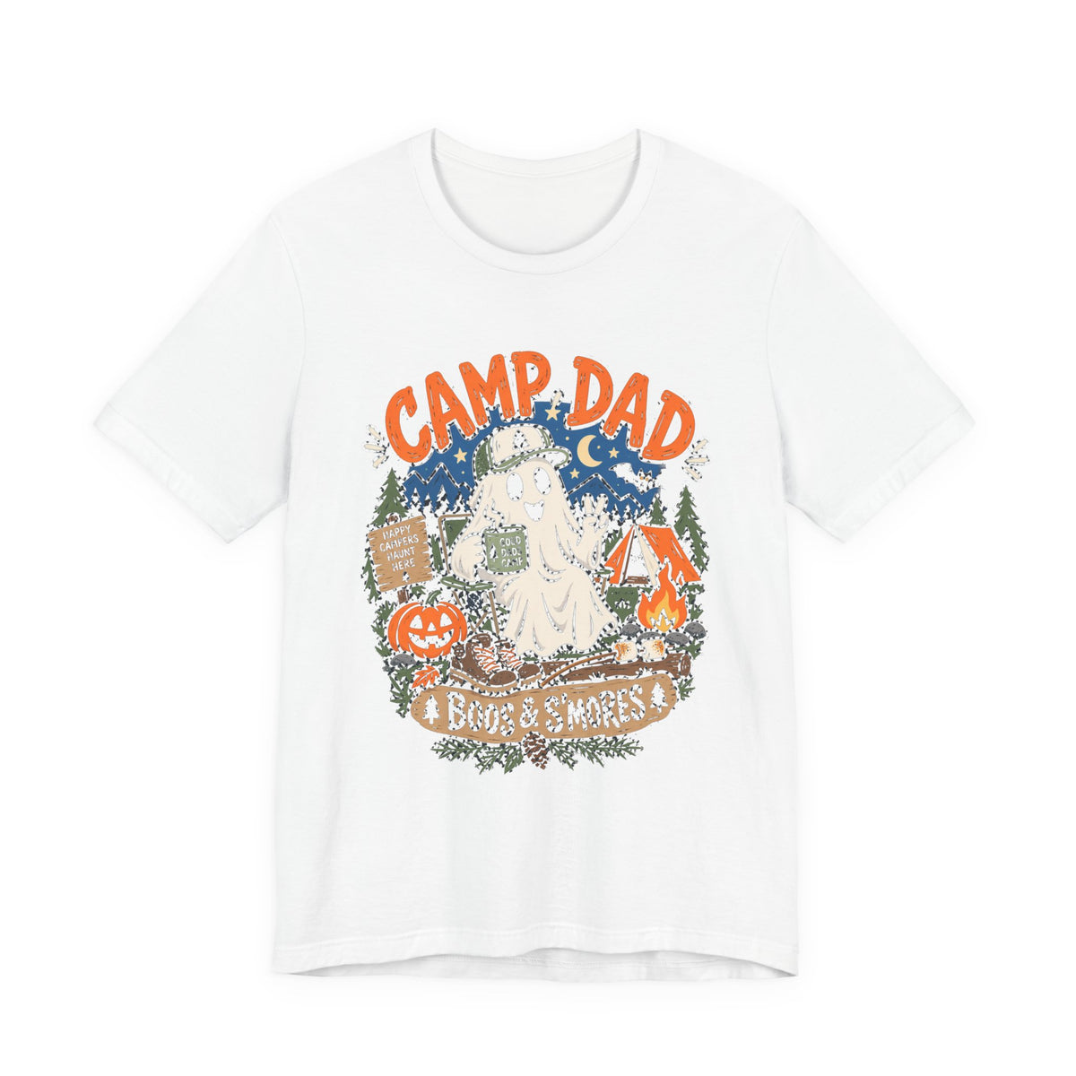 Camp Dad Boos & S'mores Tee