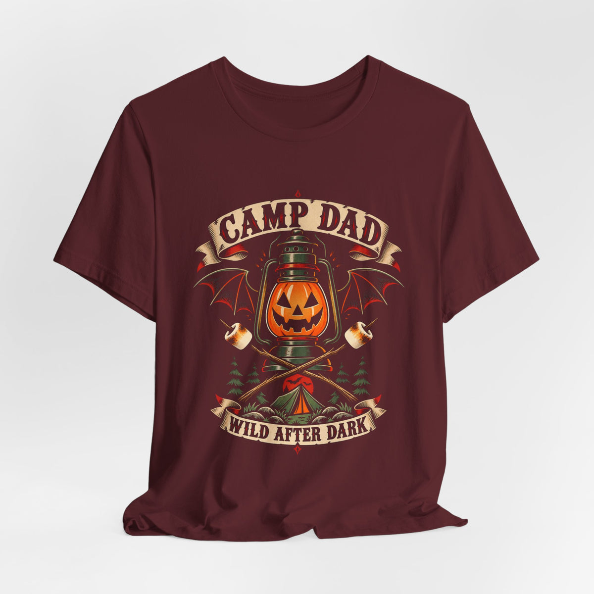 Camp Dad Wild After Dark Tee