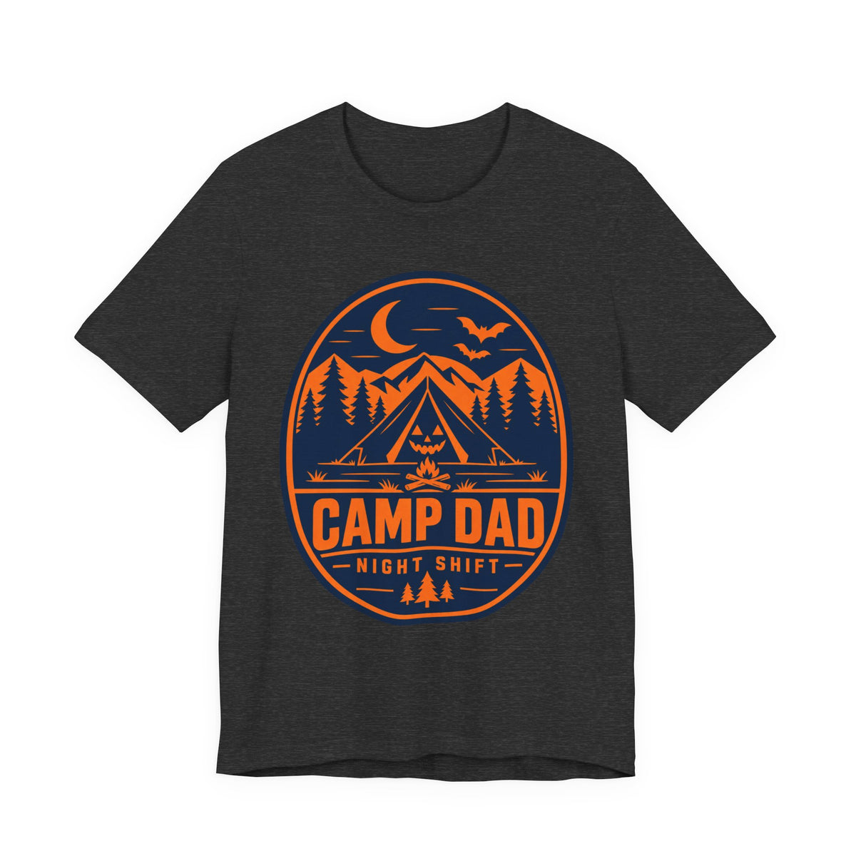 Camp Dad Night Shift Halloween Tee