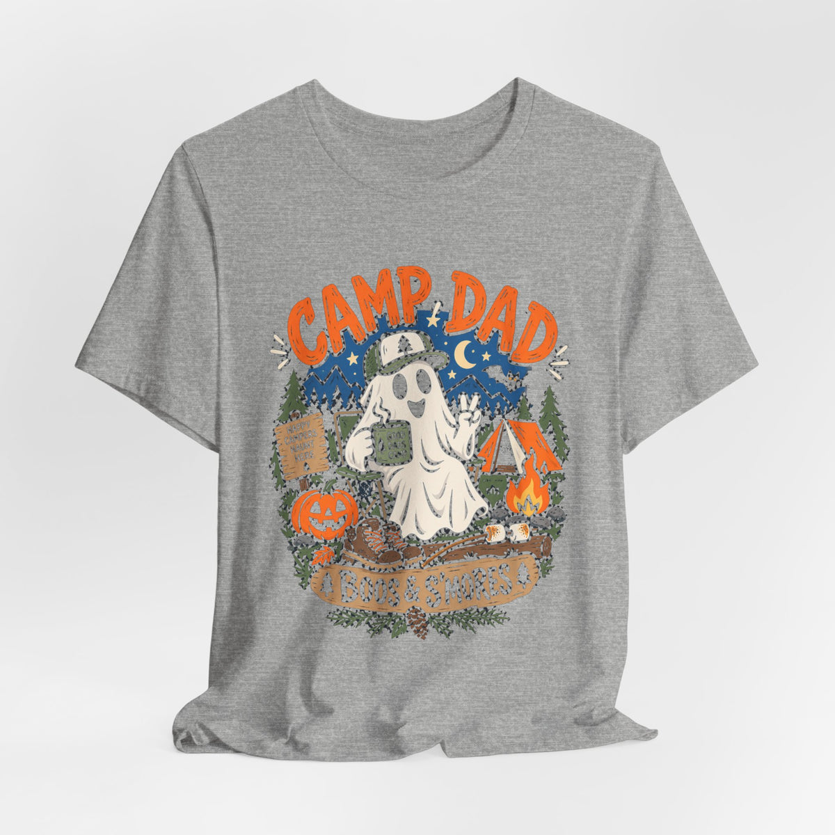 Camp Dad Boos & S'mores Tee