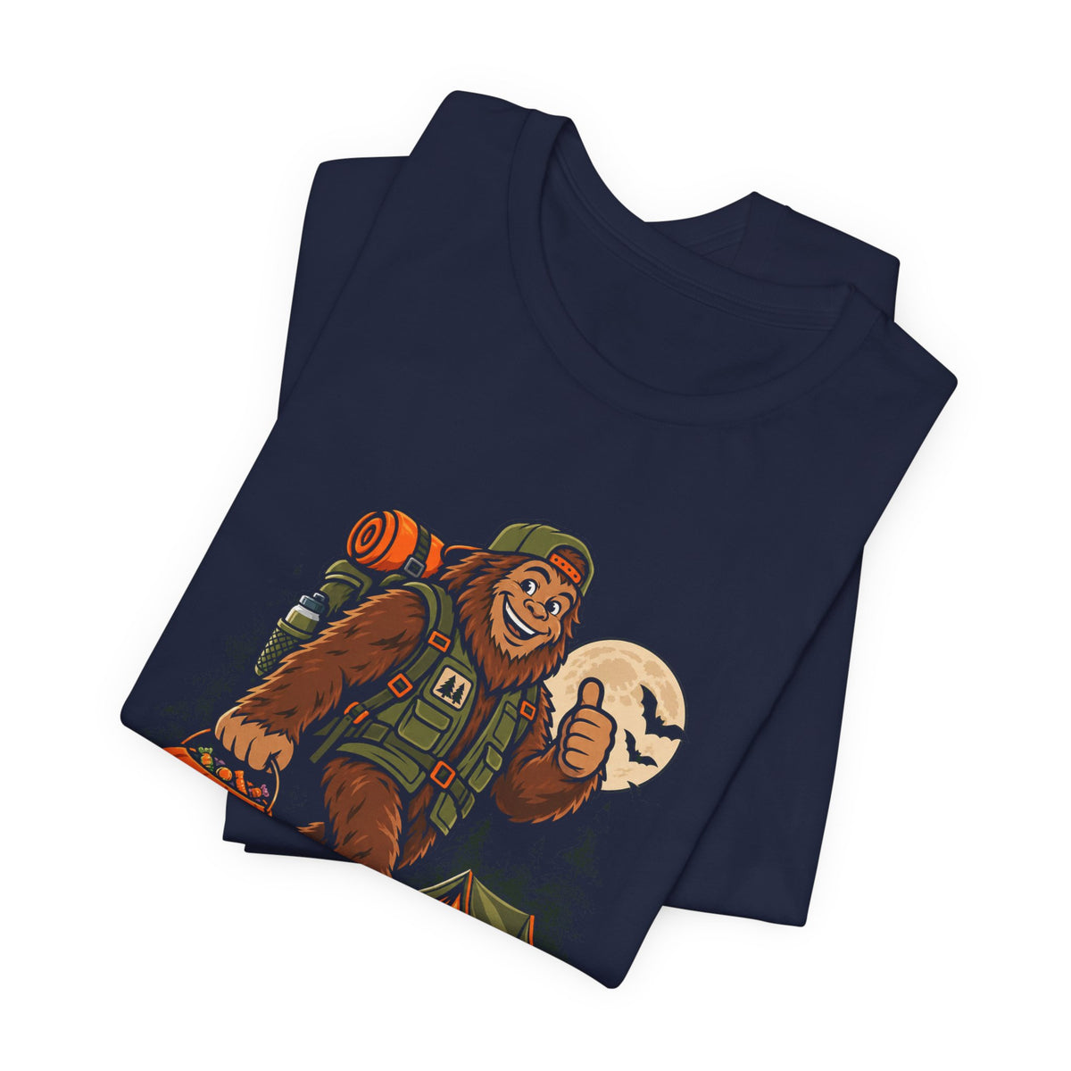 Squatch Dad Camping After Dark Tee