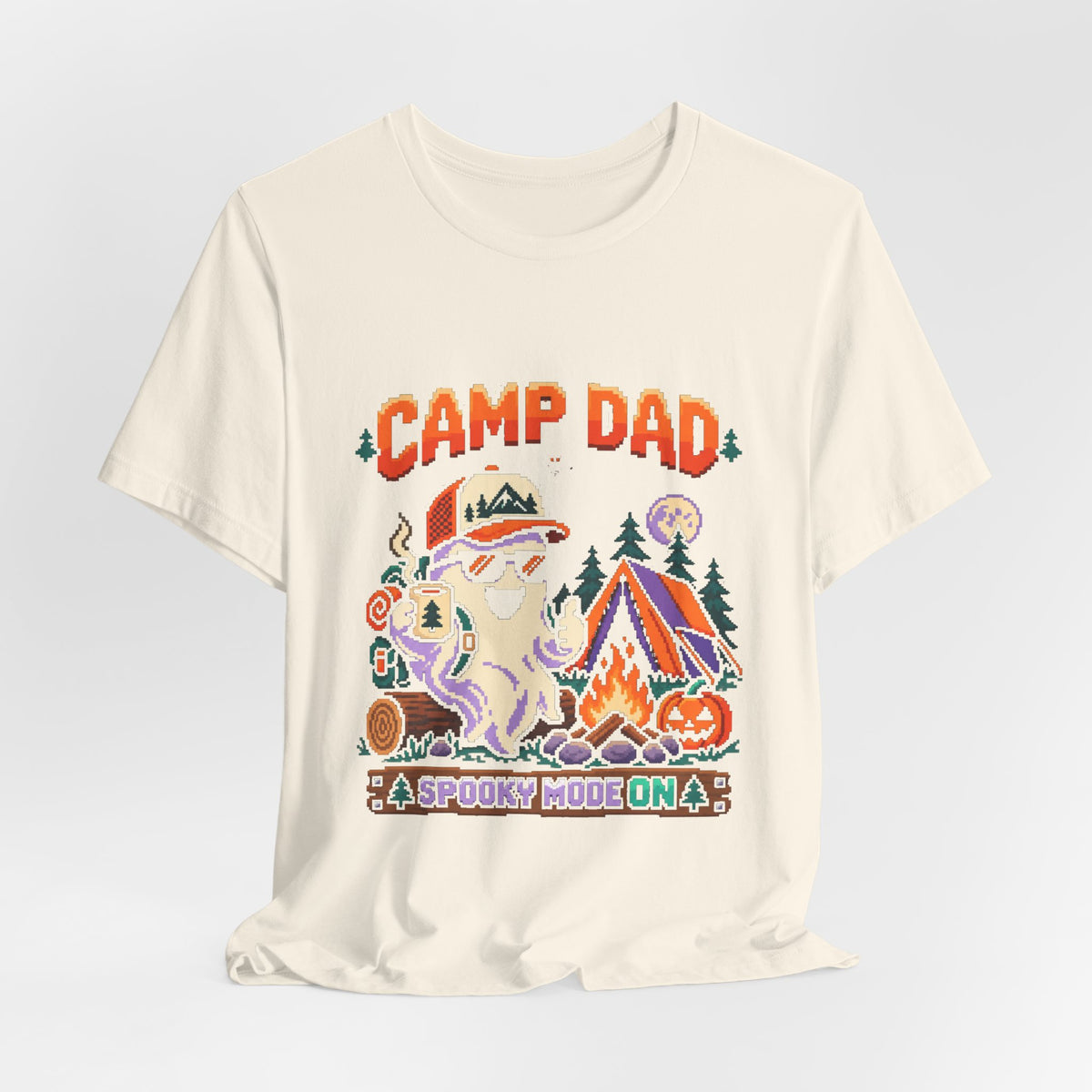 Camp Dad Spooky Mode On Tee