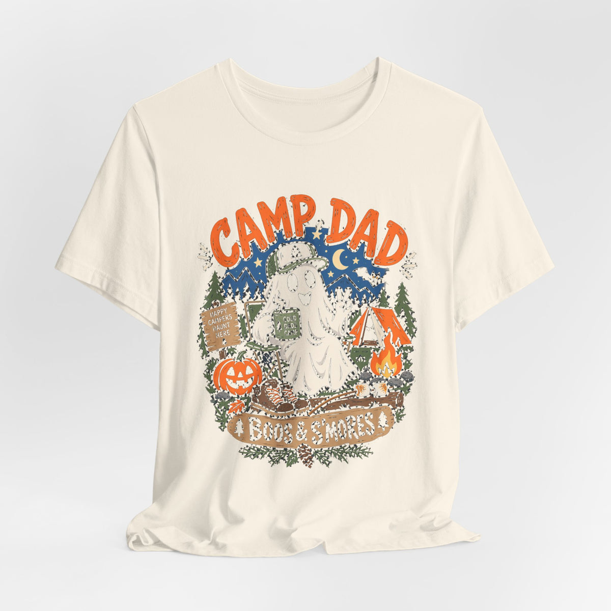 Camp Dad Boos & S'mores Tee