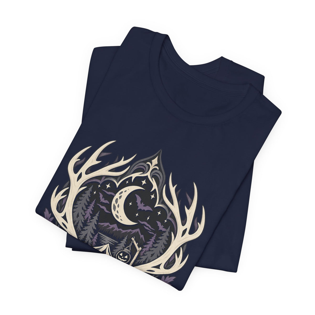 Camp Dad Under A Haunted Moon Tee