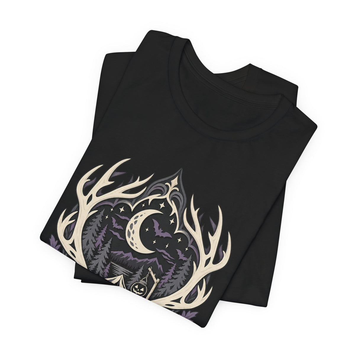 Camp Dad Under A Haunted Moon Tee