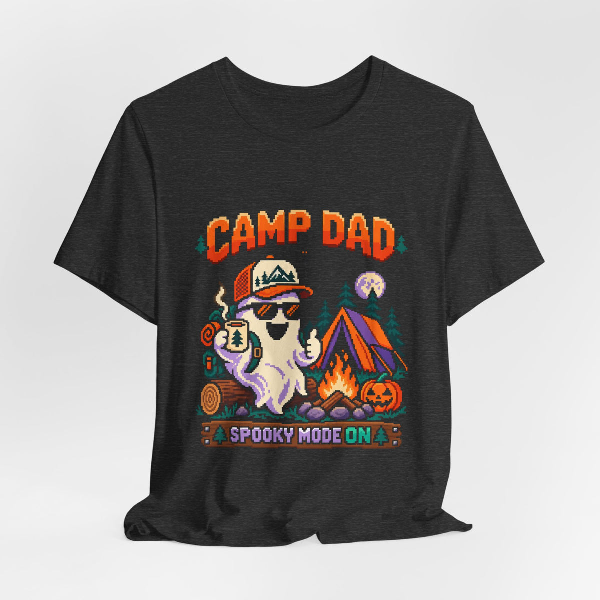 Camp Dad Spooky Mode On Tee