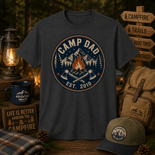 Campfire Dad Joke T-Shirt