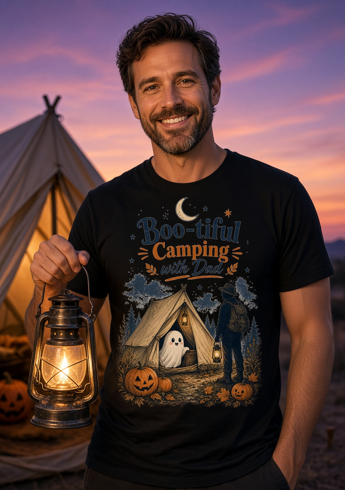 Boo-tiful Camping with Dad